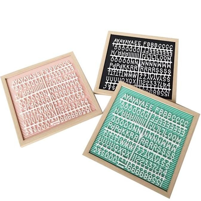 

Papan Nama Bayi Letter Board 30X30 Cm (Termasuk Huruf) Huruf Angka Board Menu Papan Pengumuman Co
