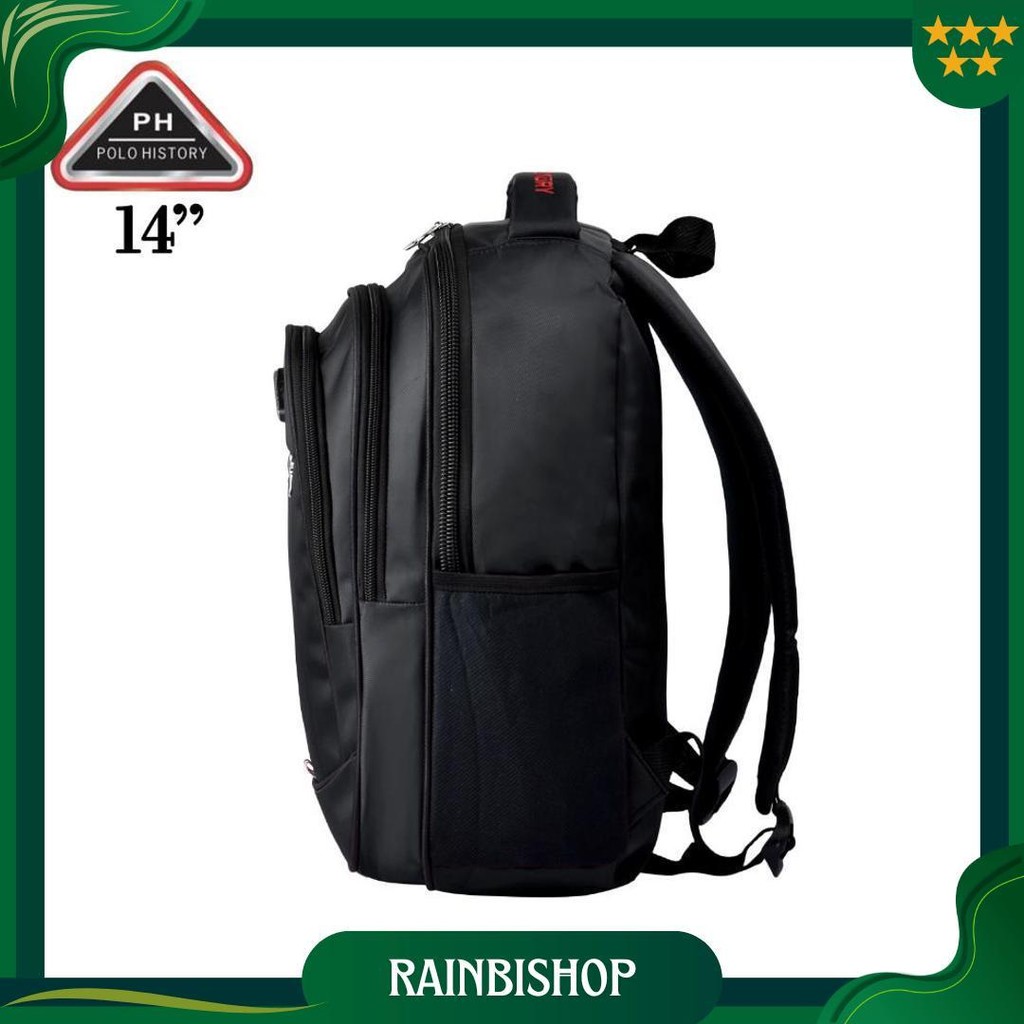 ( Dhb ) Tas Sekolah Tas Ransel Sekolah Sd Anak Laki Laki/Perempuan Polo History 7712 14Inch Free Rai