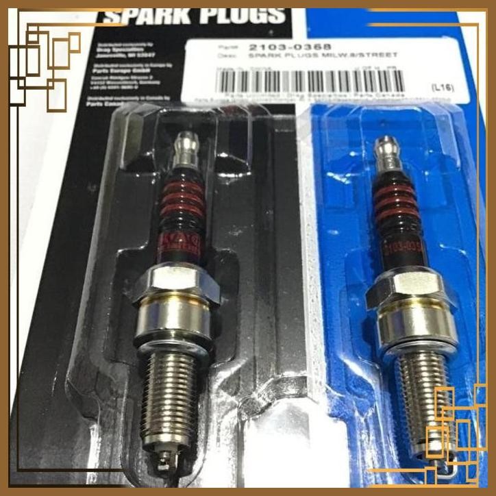 [MDM] BUSI DRAG SPECIALTIES SPARK PLUGS HARLEY 2103-0358 OEM 31600012