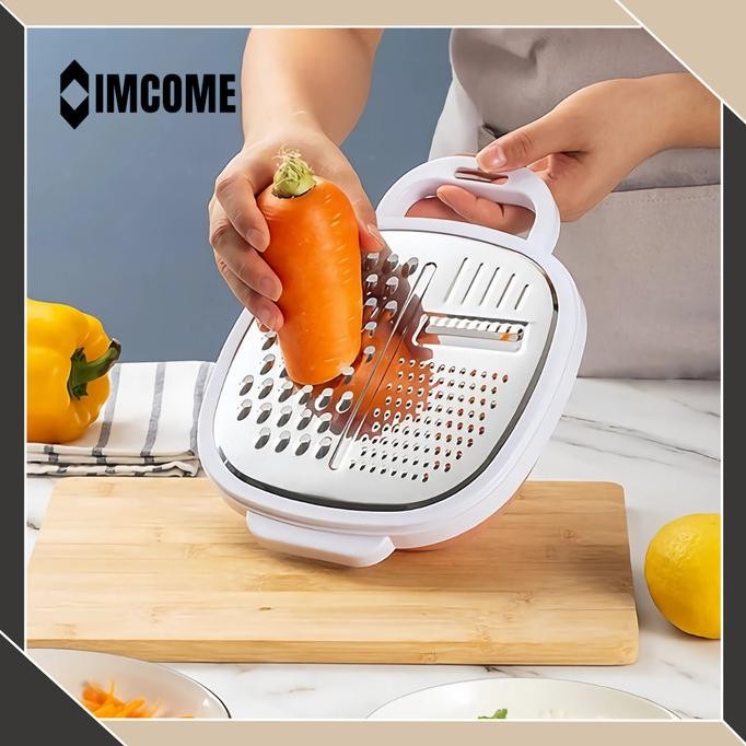 Imcome Parutan Serbaguna Peralatan Masak  Grater Slacer Pengiris Kentang Mustofa Singkong Wortel Baw