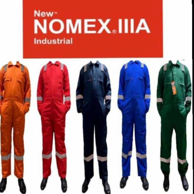 Wearpack Coverall New Nomex Iiia Scotligh 3M 4,5 - 6 Oz Original New Stok