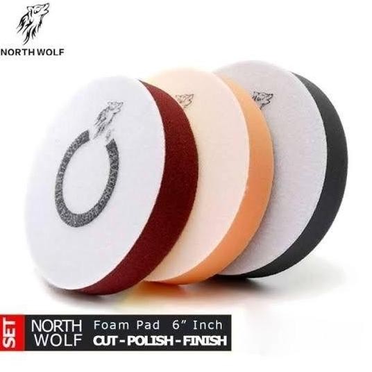 North Wolf 6 inch Foam Pad, busa poles mobil 6 inch TERBATAS