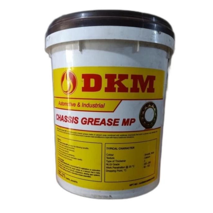 DKM HITAM Grease/Gemuk Chasis/Casis/Stempet DKM BLACK 15 kg Pail/Ember TERMURAH