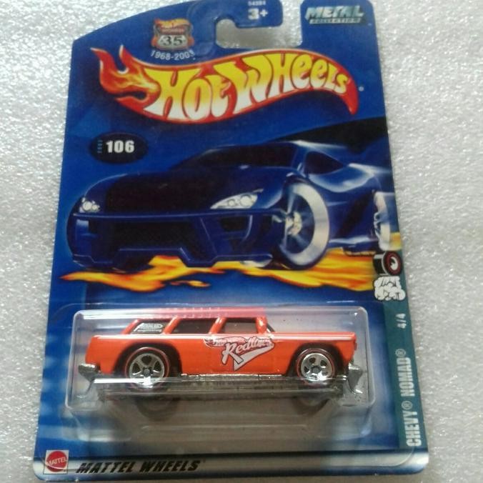Hot Wheels Chevy Nomad. Redlines Series 2002. Highway 35 Anniversary.