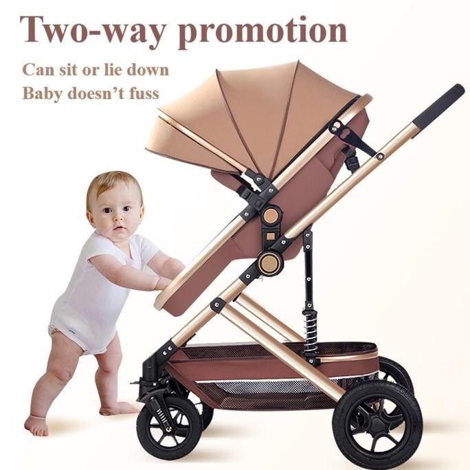 ReadyStroller Bayi Carry Out Voyager Luxury Stroler Car Seat Original Kereta Dorong Anak Bayi 4 in 1