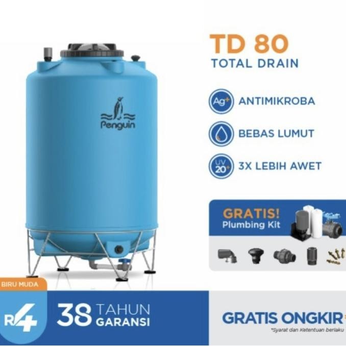 Spesial Penguin Tangki | Toren Td80 | Tandon Air Td 80 800 Liter