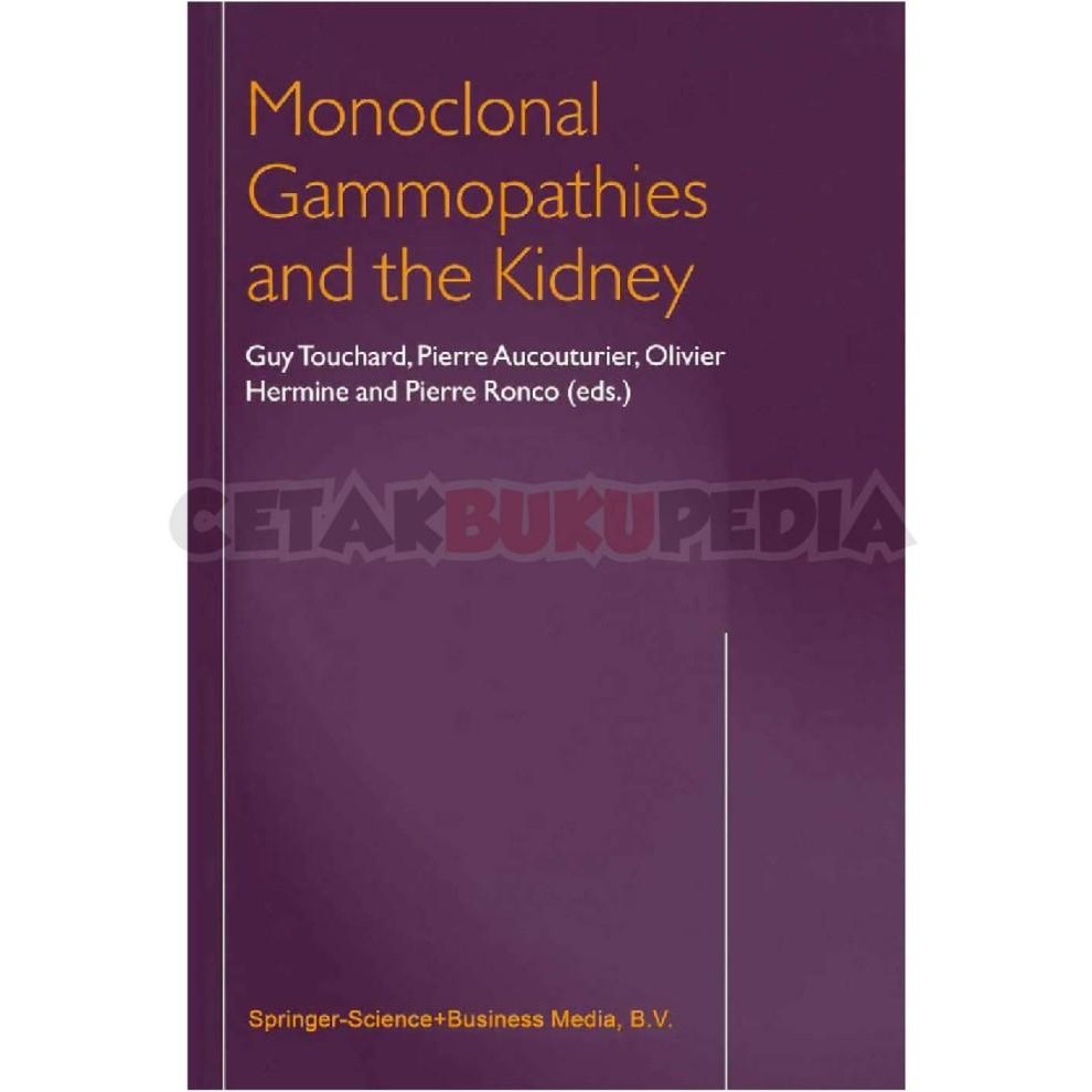 

Bookpo Monoclonal Gammopathies Kidney Softcover