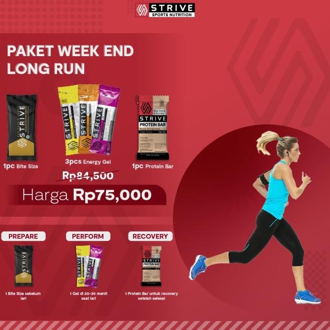 

STRIVE - PROMO PAKET WEEK END LONG RUN