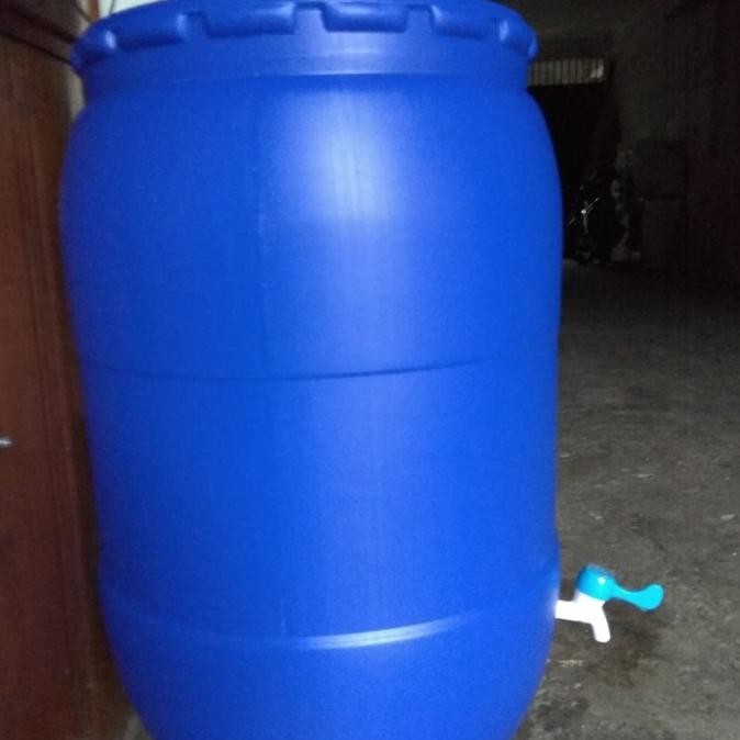 Tong Air Green Leaf 120Liter +Kran & Tutup