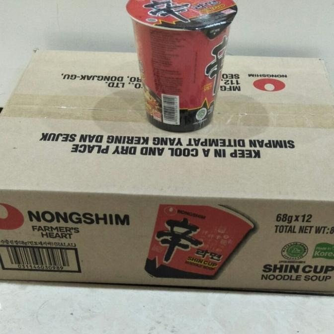 

Shin Ramyun Cup 816Gr Made In Korea