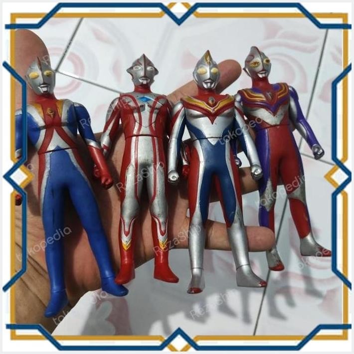 [LOM] UHS ULTRAMAN COSMOS CORONA MEBIUS TIGA DYNA SOFUBI BANDAI FIGURE