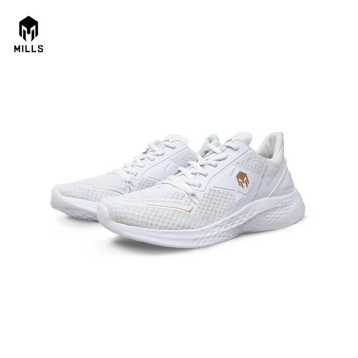 TERBARU MILLS SEPATU Treximo Omega White/Gold 9100103