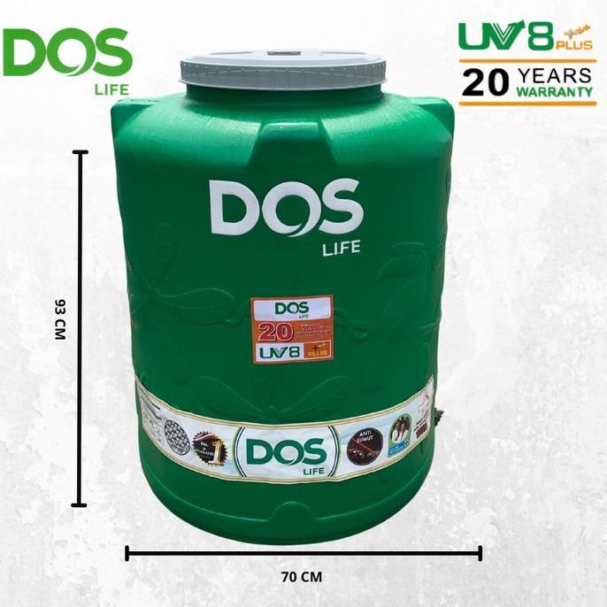 Diskon Dos - Water Tank Junglebird Eco Dark 310 Liter Toren Air Tandon Air