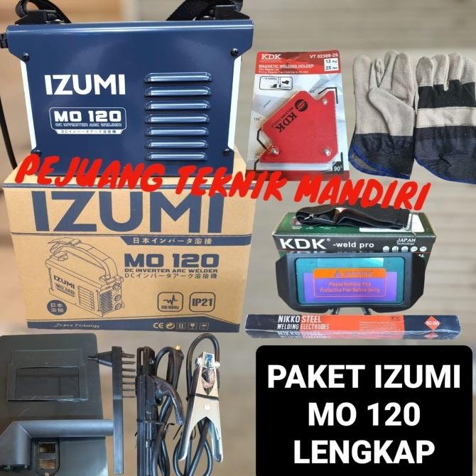 MESIN LAS IZUMI MO 120 / TRAFO LAS INVERTER IZUMI MMA 120 / IZUMI 120