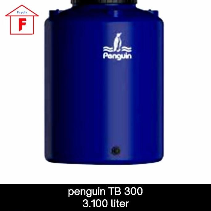 Terjangkau Tangki Air Penguin Tb300 Tangki Air Penguin 3.100 Liter Warna Biru