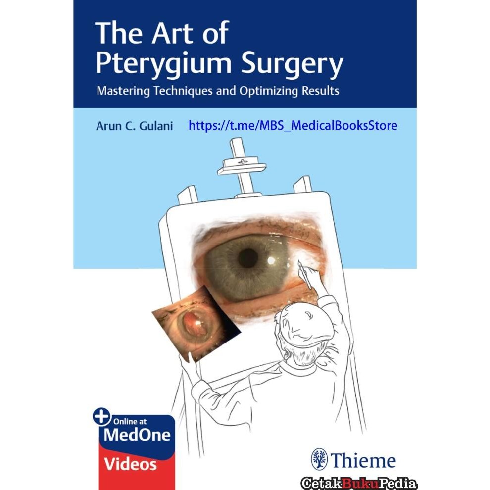 Bookpo Art Of Pterygium Surgery Mastering Techniques Optimizing Softcover