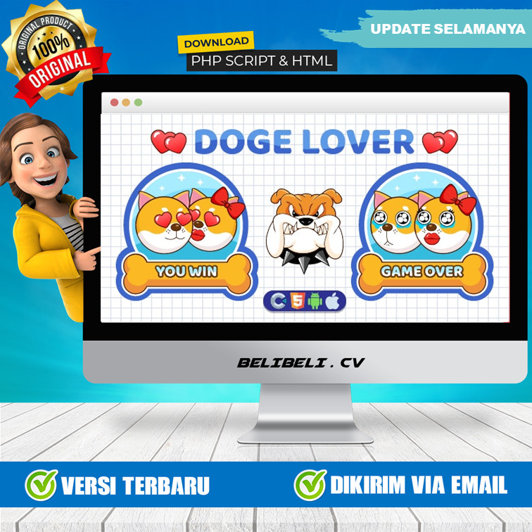 Source Code HTML 5 Game - Premium Doge Lover - HTML5 Game Construct 3