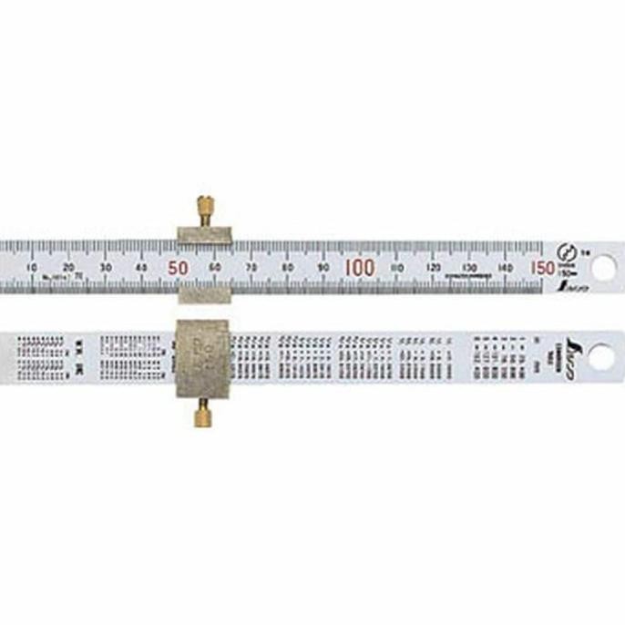 

Bisa Spk! Shinwa 76751 Stopper Penggaris Sd 150 Ruler Scale 15Cm 150Mm
