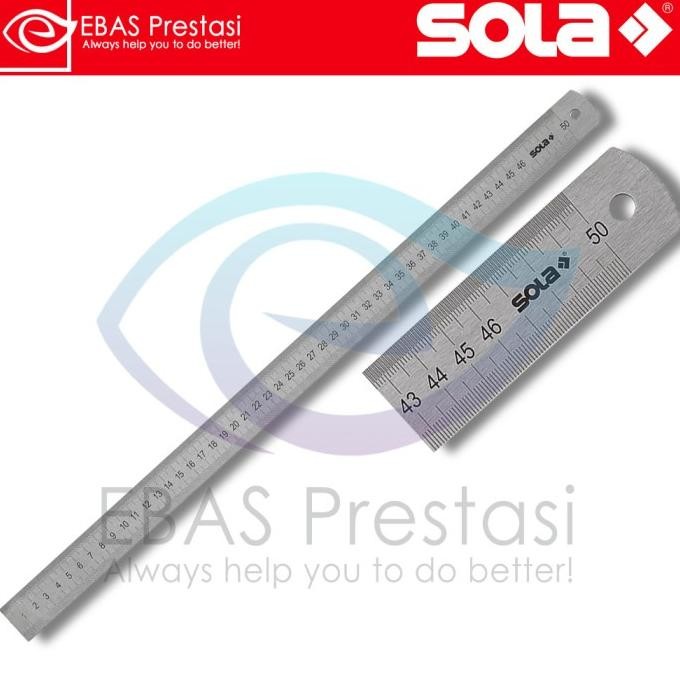 Bisa Spk Sola Lsb 1000 - Penggaris Besi 100 Cm - Penggaris Besi 1 Meter