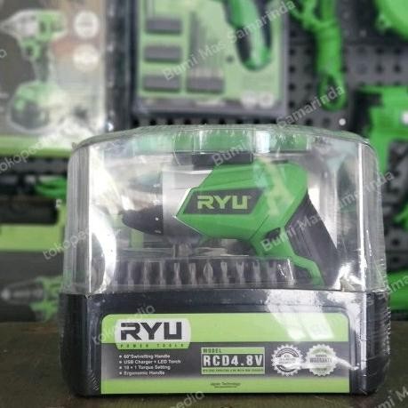~@~@~@~@] RYU CORDLESS DRILL USB RCD 4.8 V / MESIN BOR CAS RYU USB RCD 4.8V