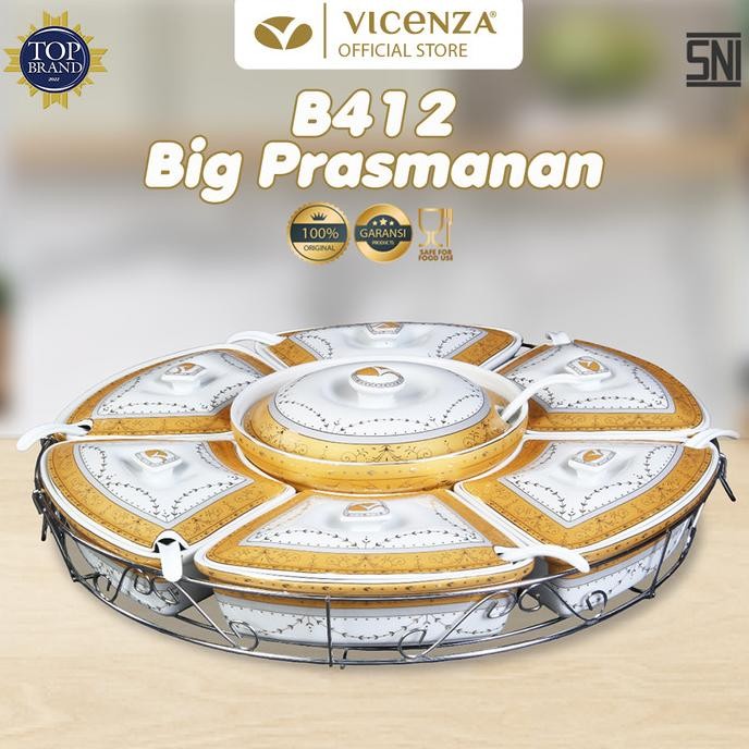 Vicenza Prasmanan Besar B412 Motif Padi