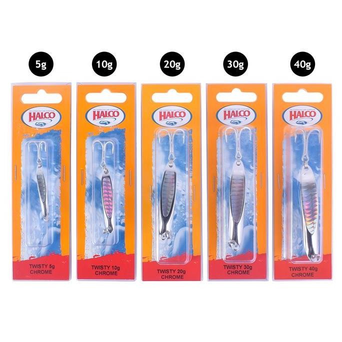 Halco Twisty Umpan Lure Spoon | Pilih Ukuran