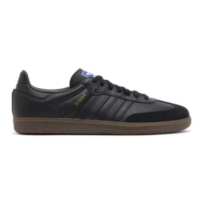 SEPATU ADIDAS SAMBA OG TRIPLE BLACK ORIGINAL
