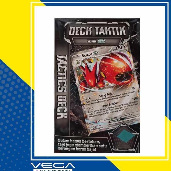 TCG Pokemon Ex Tactics Deck Scizor