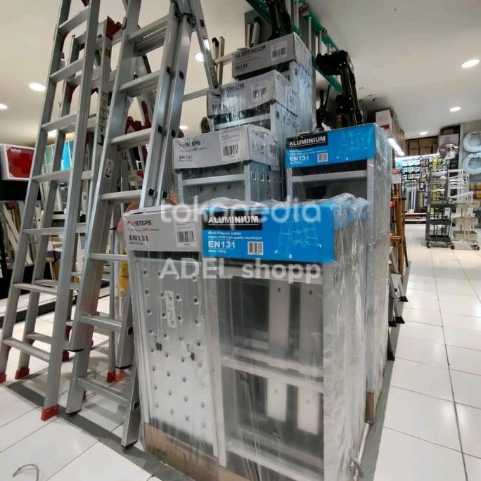 KRISBOW 3.3M tangga lipat multifungsi tangga serbaguna