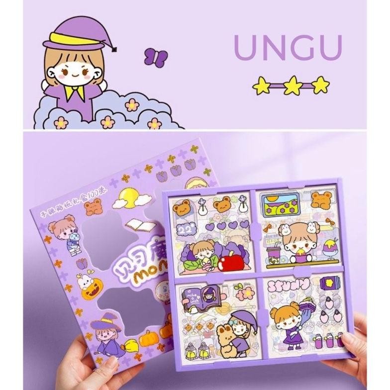 

rq-56 STIKER LABUBU 100 LEMBAR 2D MOMO WATERPROOF KARTUN KARAKTER KOREA DEKORASI SCRAPBOOK Murah