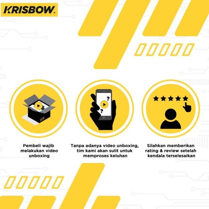 Krisbow Troli Barang Steel 300 Kg - Kuning Alat Pengangkut Barang Dengan Roda Wheels Cart Troli Kard