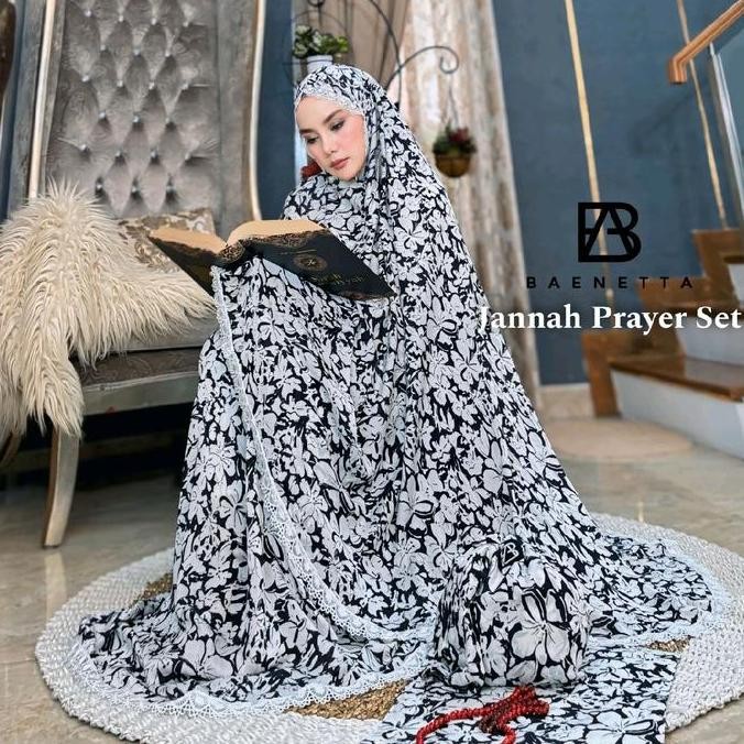 Sale Mukenamewah/ Mukena Jannah Prayer Set / Mukena Set Sajadah / Mukena Premium