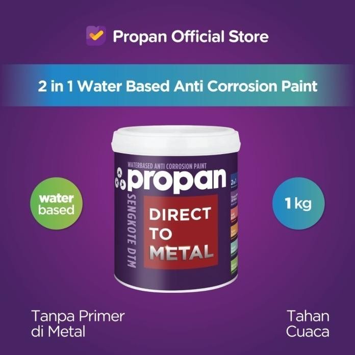 Propan SENGKOTE SK-950 WB Cat Anti Untuk Karat Logam / Seng 1Kg murah