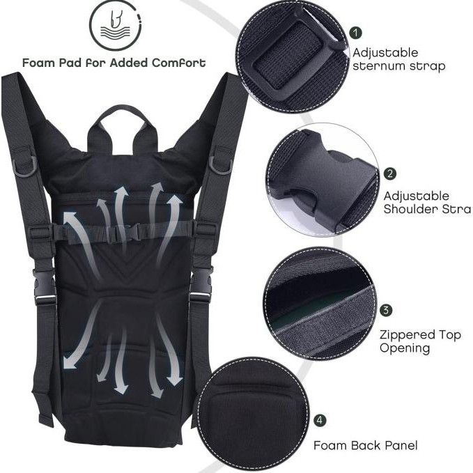 Tas Kantung Air Minum Camping Water Bladder 3 Liter murah