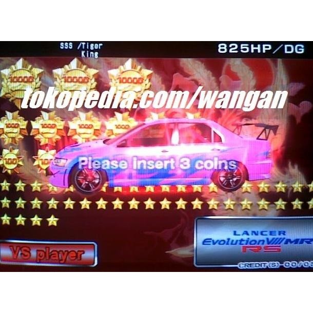Wmmt3Dx+ Card - Evo 8 / Rank Sss / 36,000 Stars Co