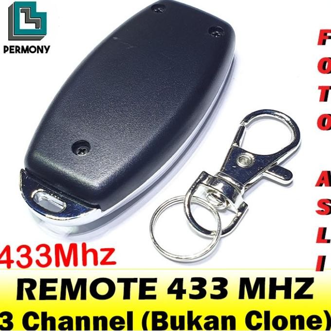 Remote 433 Mhz 1ch 2ch 3ch 4ch channel transmitter 433Mhz 1 2 3 4 ch murah