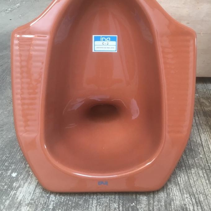 Closet Jongkok Ina Kloset Putih Cream Ivory Biru Abu Grey Salmon Coklat Maroon Merah Pink Hijau New 