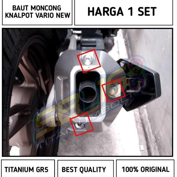 BAUT TITANIUM MUFFLER KNALPOT VARIO