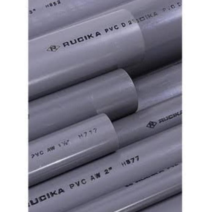 Pipa 3/4 Inch Rucika Jis Aw Abu - Merek: Rucika Jis Aw Terbaik