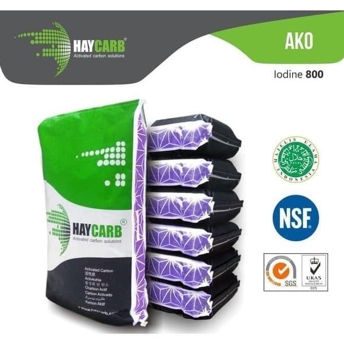 Haycarb Granular Activated Carbon AKO 8x30 Karbon aktif Haycarb AKO