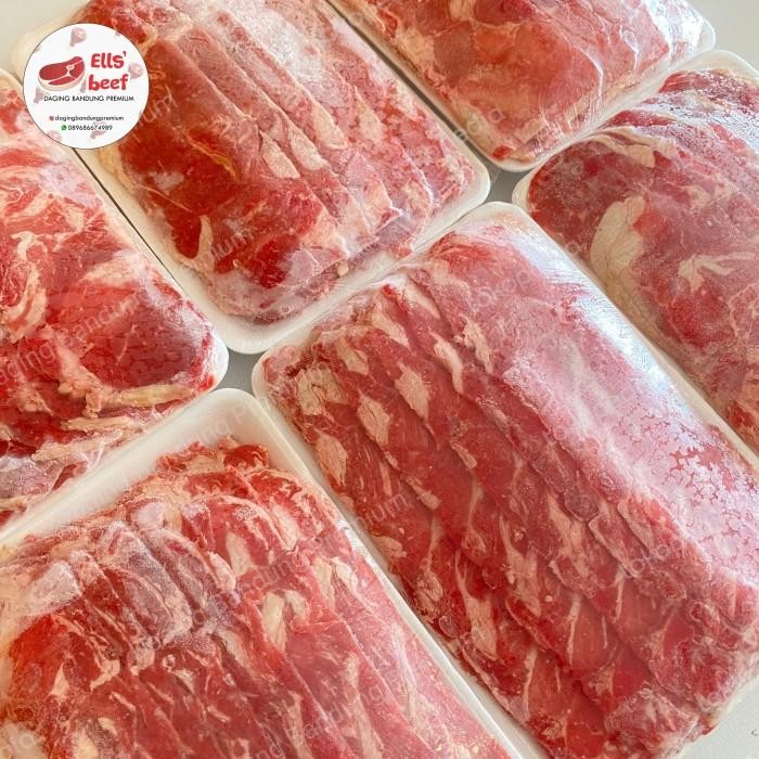 

Us Beef Slice No Trim / Daging Yoshi 1Kg Original Dan Terpercaya