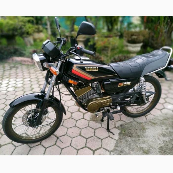 Lis Body/Striping/Stiker + Emblem Yamaha Rx King 1990 Hitam Merah Kw Original Dan Terpercaya