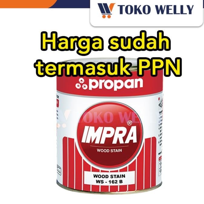 Terjangkau Impra Wood Stain Dark Brown / Ws-162-B/ Cat Kayu/ 1 L