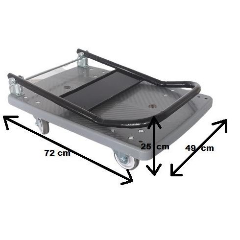 Gledekan Heavy Duty 200Kg / Trolley Tarik Dorong / Troli Kereta Barang New Stok