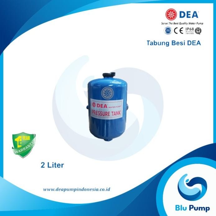 Tabung Robot / Pressure Tank Pompa Air Besi Dea 2 L Forsale