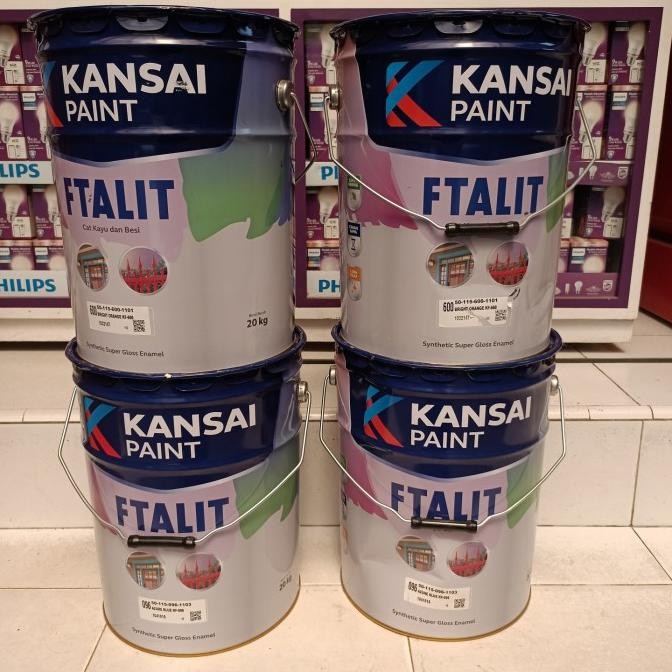 Spesial Cat Kayu Dan Besi Ftalit 20Kg Gloss