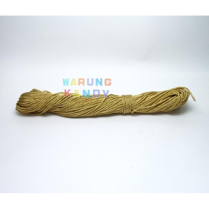 

Tali Tambang Mas Perak 3Mm 4Mm 5Mm 8Mm 45Meter New Stok