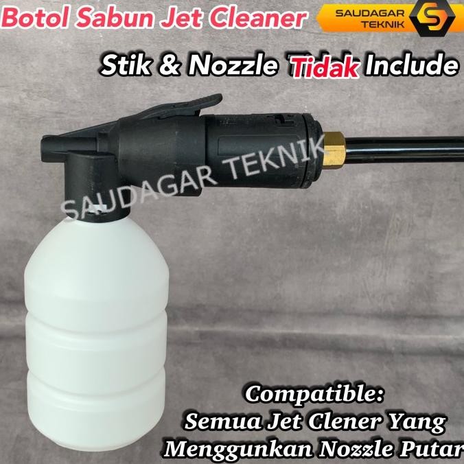 Botol Sabun Jet Cleaner Universal Botol Busa Foam Mesin Steam murah