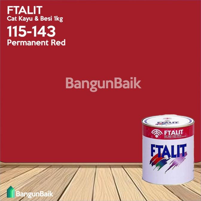 Miliki Kansai Ftalit 143 Permanent Red 1Kg / Cat Kayu Dan Besi Ftalit 115-143