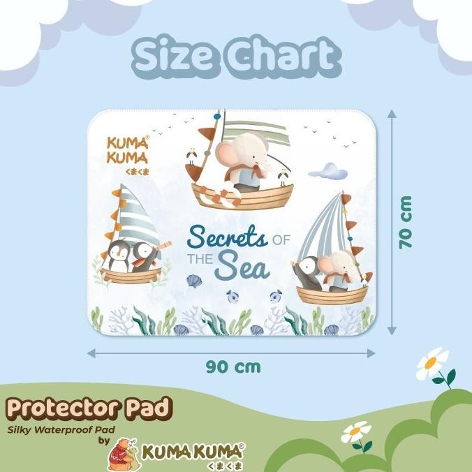 Promo Kuma Kuma Protector Pad - Perlak Bayi Waterproof